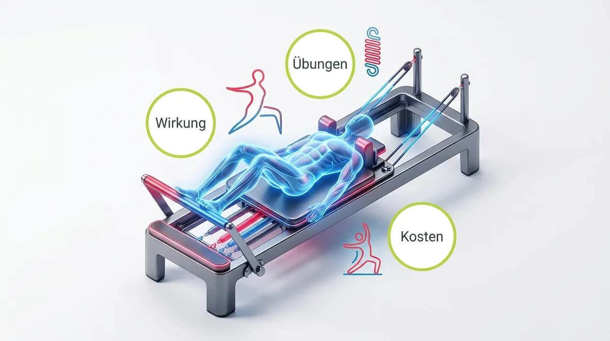 Was ist Reformer Pilates? Training, Wirkung, Kosten & Übungen